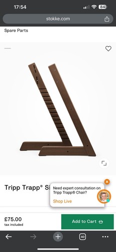 Stokke tripp trapp high - trapp, chair